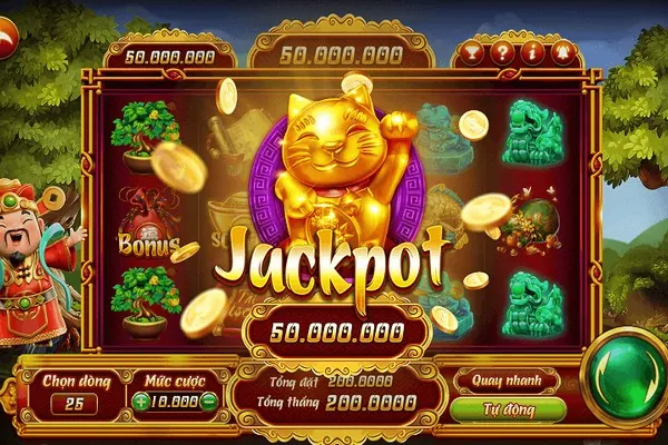 Máy đánh bạc jackpot lũy tiến với số tiền thưởng khổng lồ